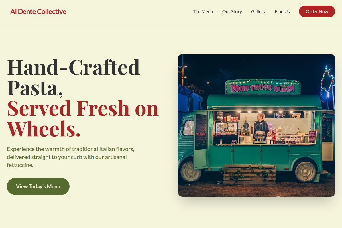 Fettuccine Food Truck