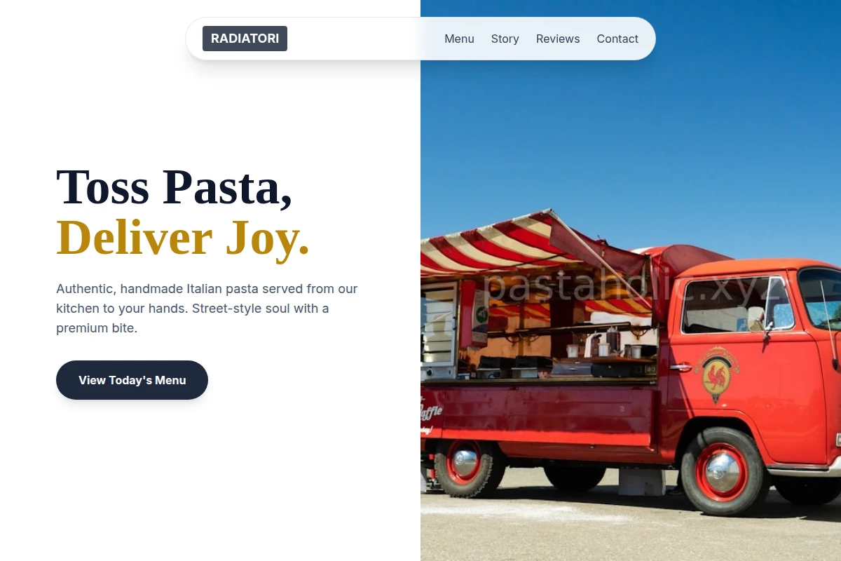 Radiatori Food Truck