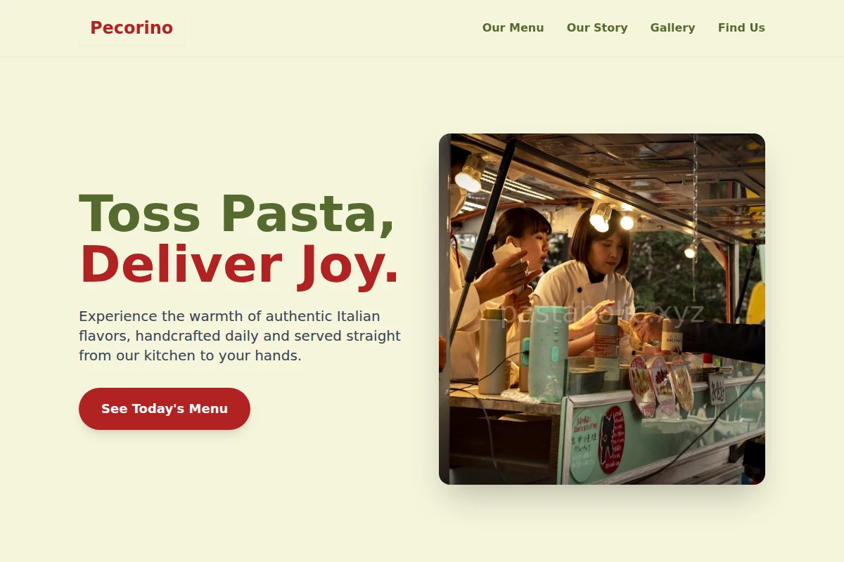 Pecorino Food Truck