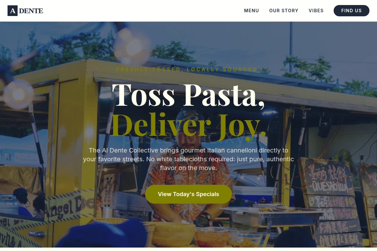 Cannelloni Food Truck