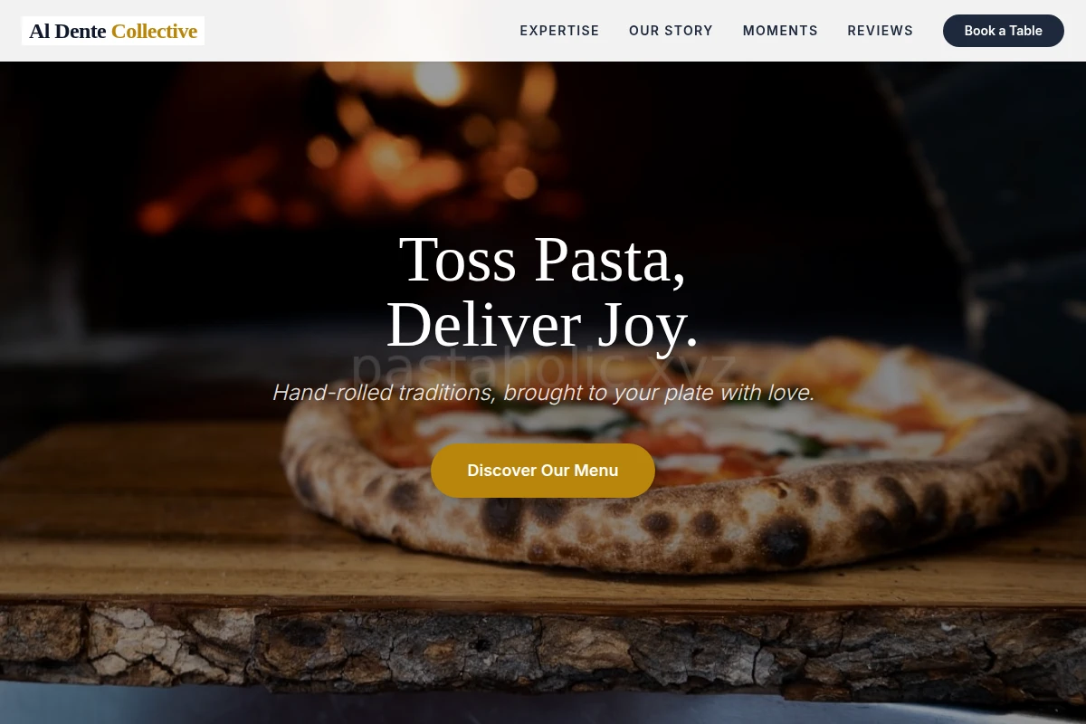 Fusilli Italian Food