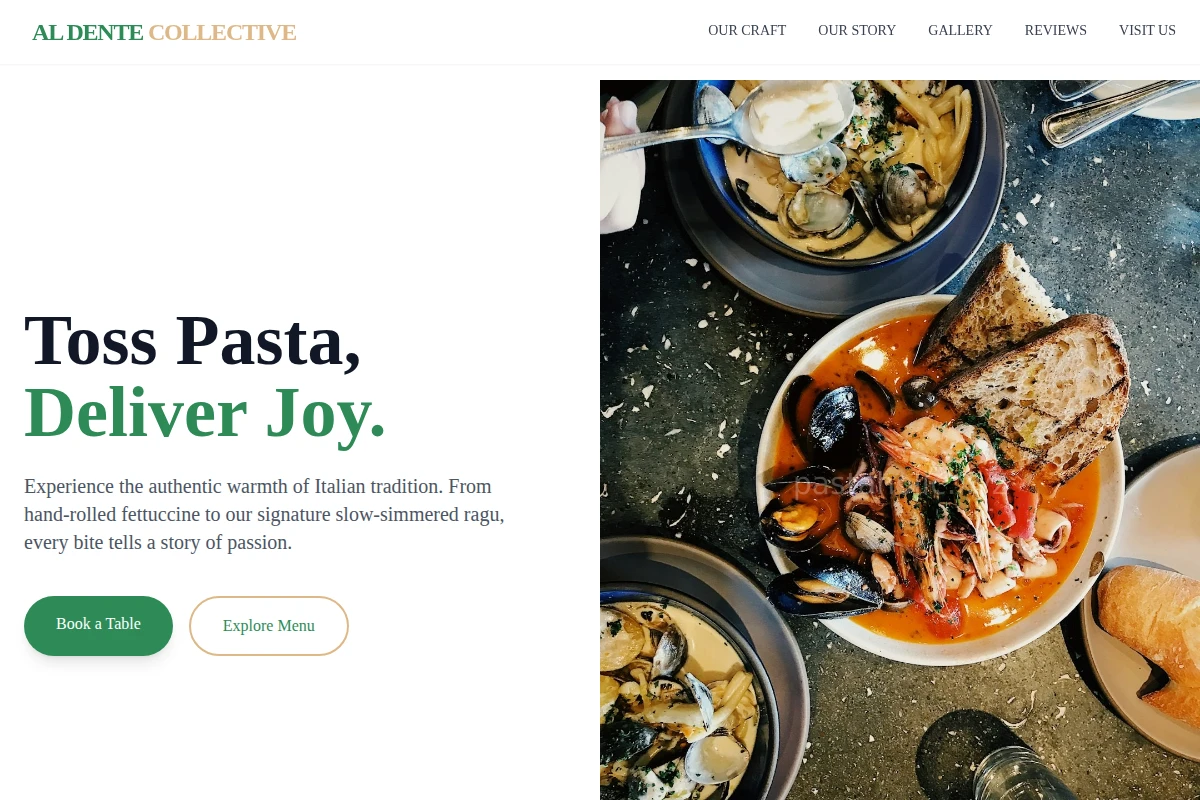 Gemelli Italian Food