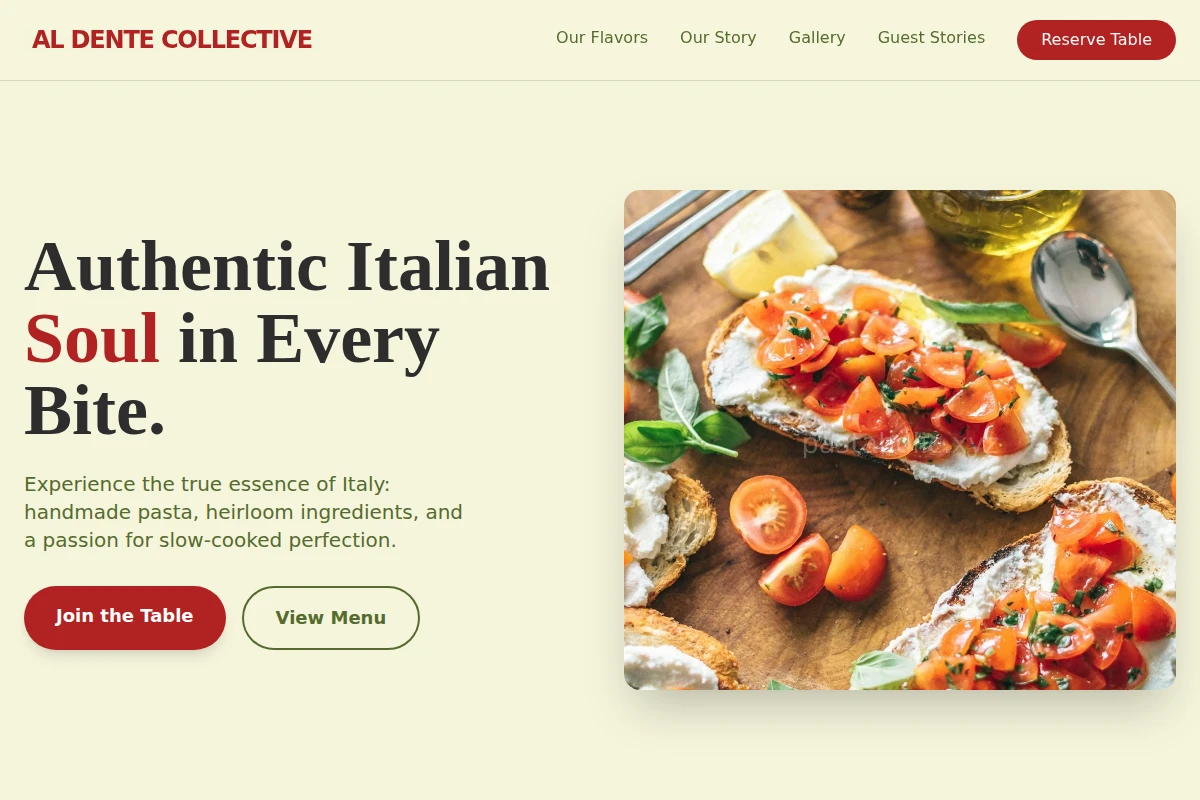 Pecorino Italian Food