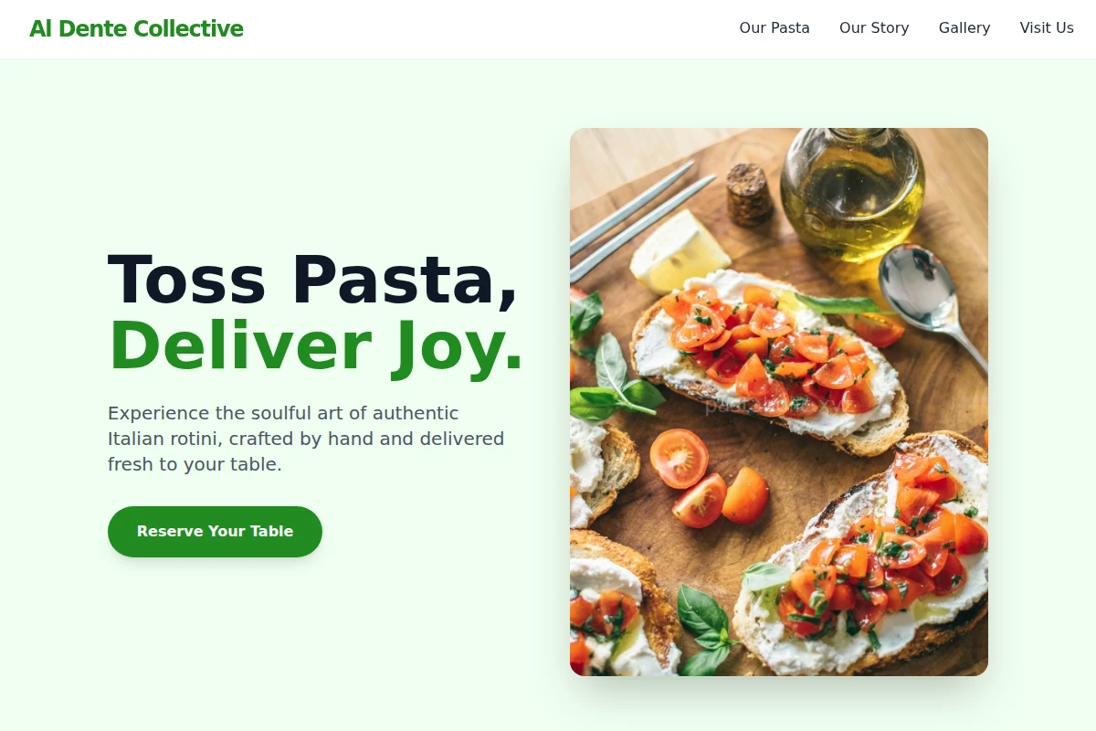 Rotini Italian Food