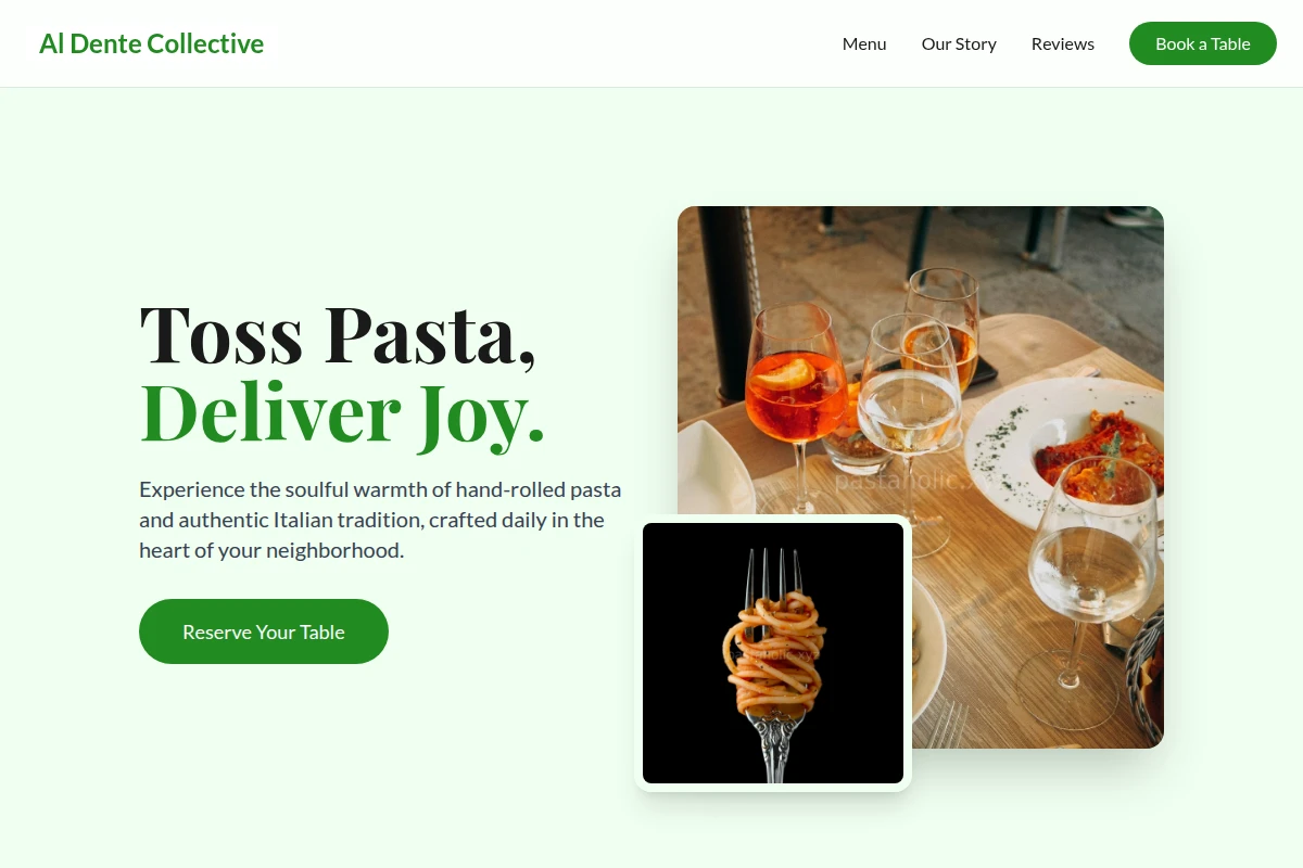Casarecce Italian Food