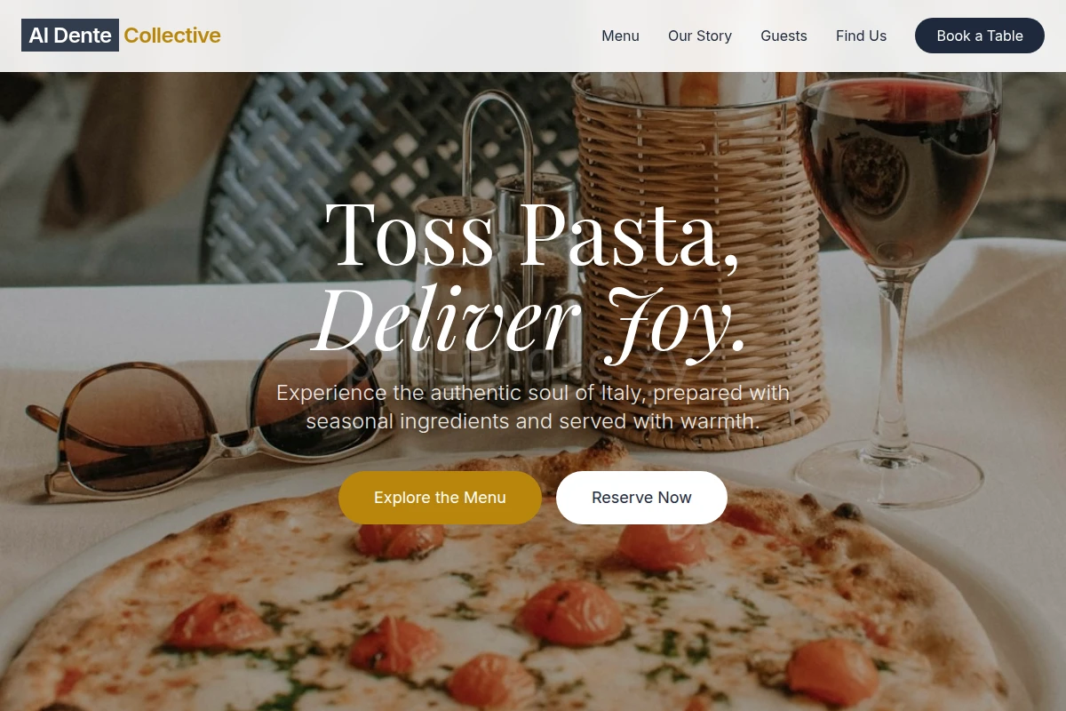 Al Dente Italian Food