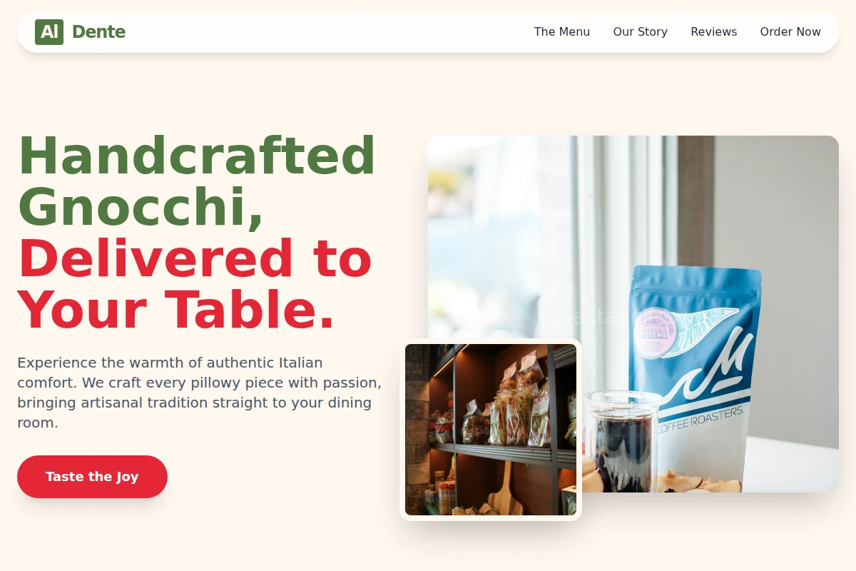 Gnocchi Specialty Food