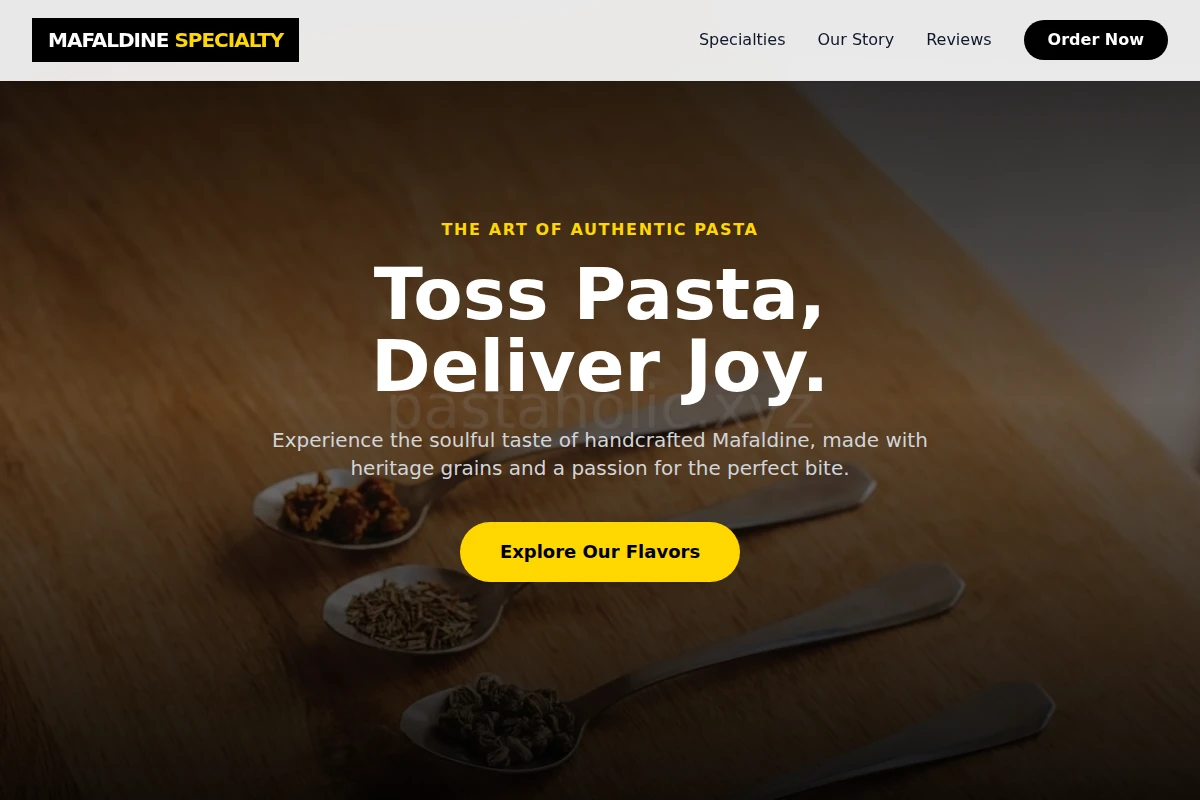 Mafaldine Specialty Food