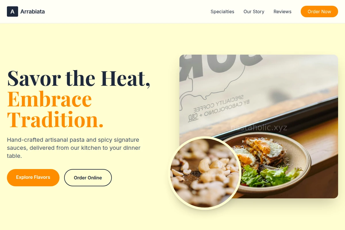 Arrabiata Specialty Food