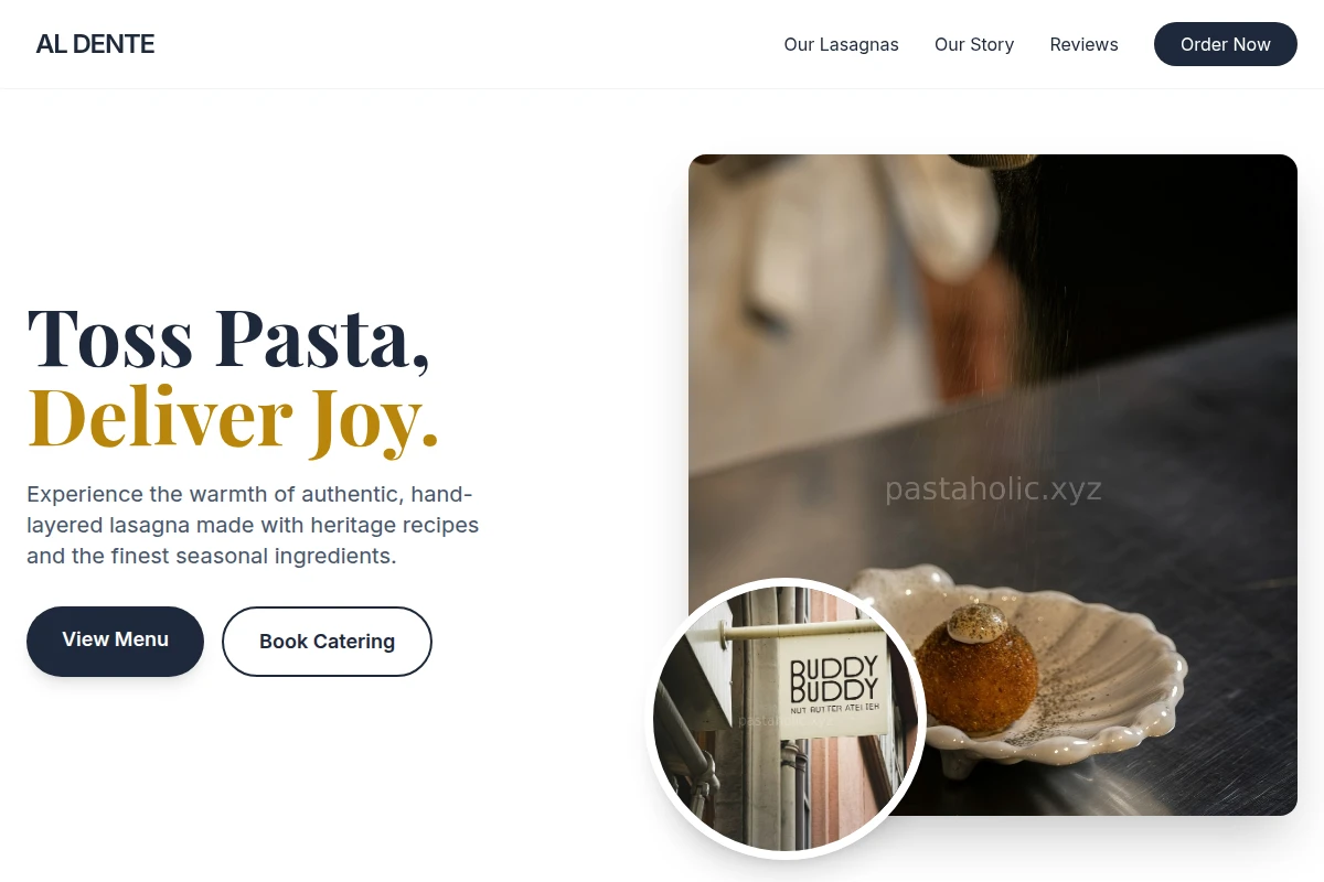 Lasagna Specialty Food