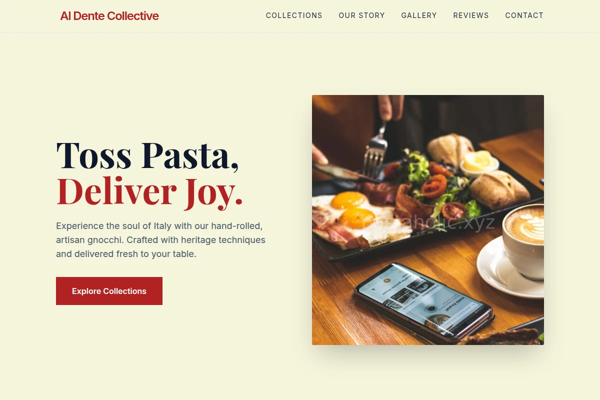 Gnocchi Specialty Food