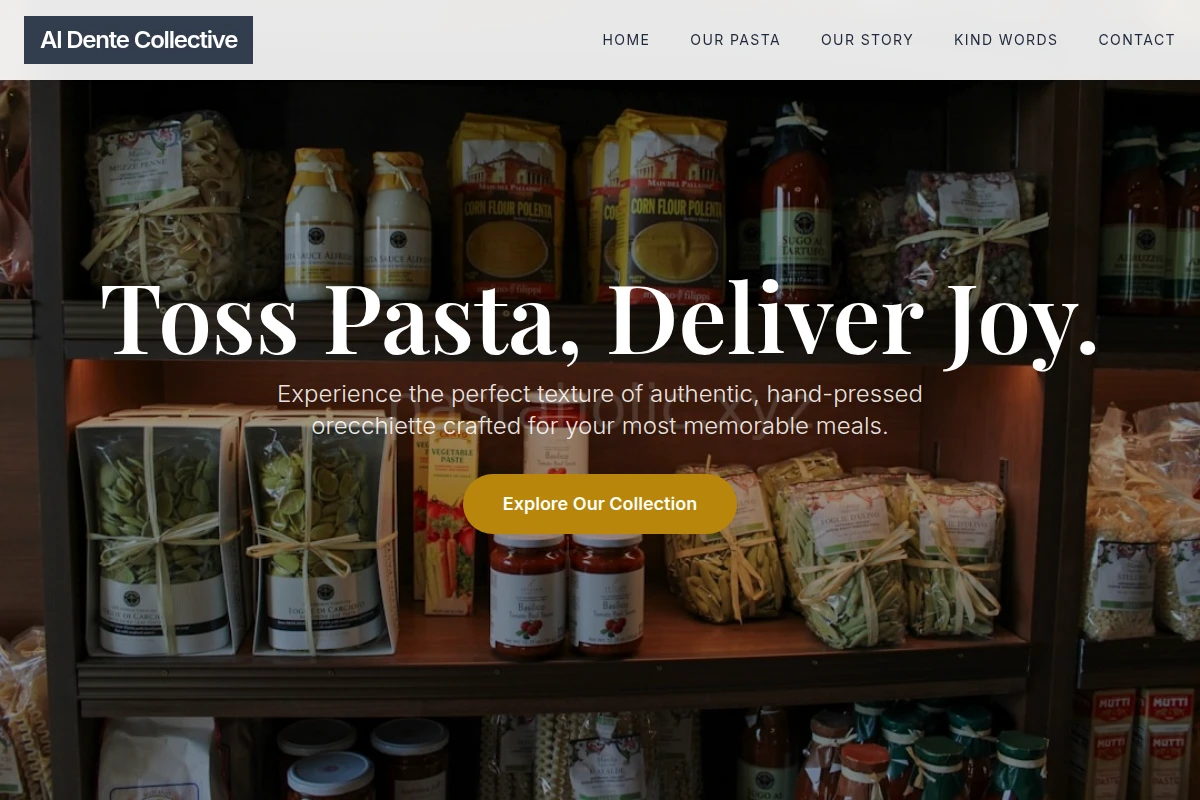 Orecchiette Specialty Food